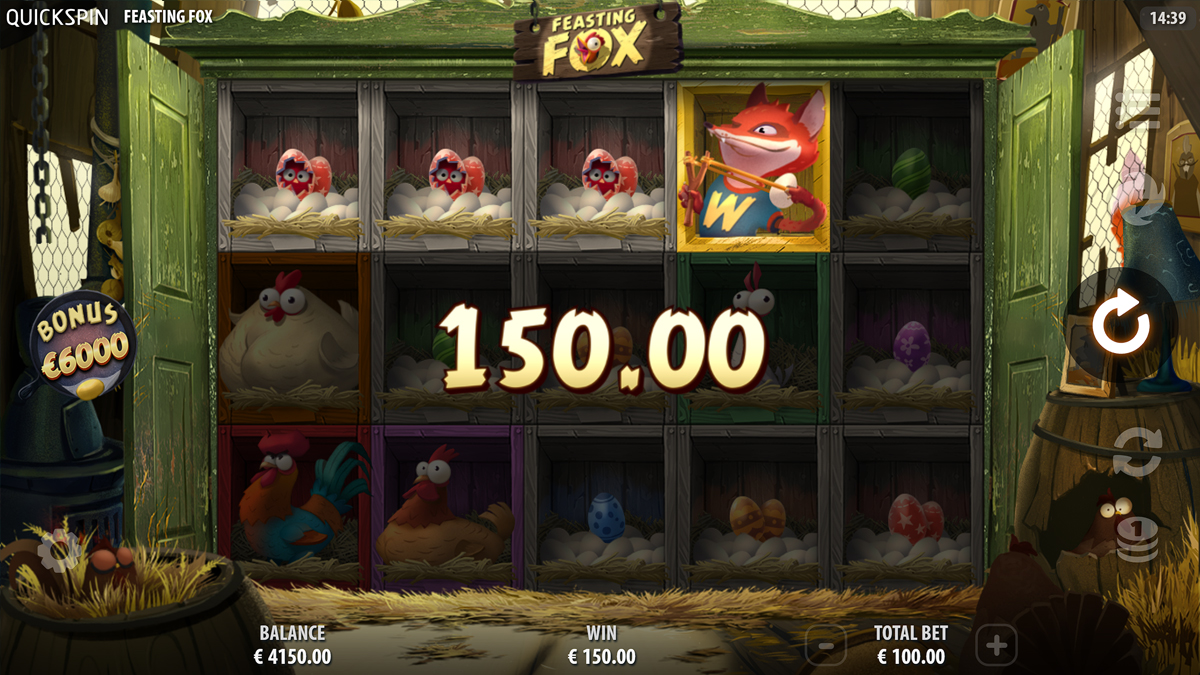  Feasting Fox