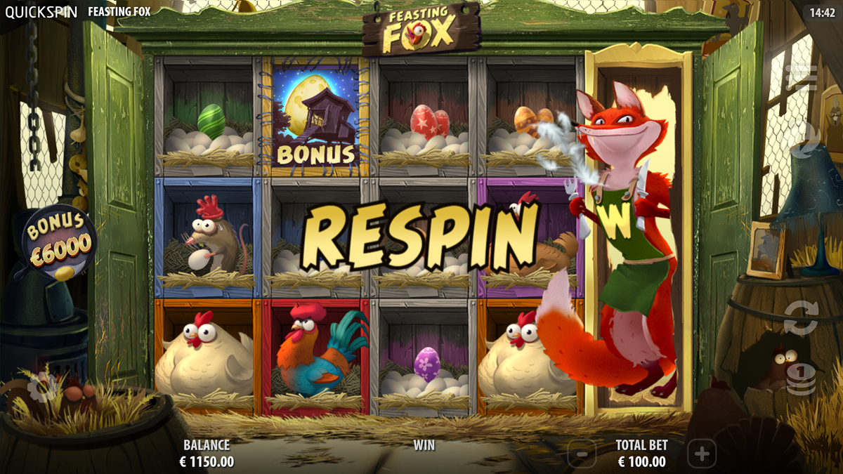  Feasting Fox