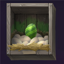 Feasting Fox Symbol Green Egg