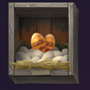 Feasting Fox Symbol Orange Egg