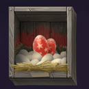 Feasting Fox Symbol Red Egg